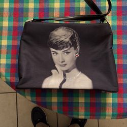 DESIGNER PURSE.  AUDREY HEPBURN