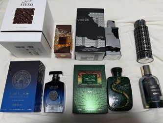 Perfume bundle hawas lattafa Atralia Riiffs boss Nusuk