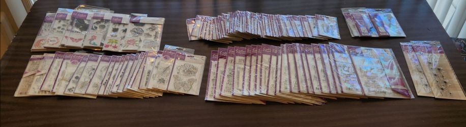 Scrapbooking Stamps - New in package - See description