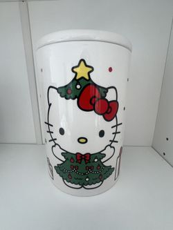 Hello Kitty Christmas Cookie Jar