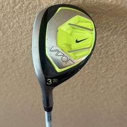 Nike Vapor Speed 20° 3 Wood Hybrid S Flex Mitsubishi Fubuki Golf LEFT HANDED