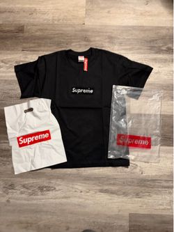 Supreme shirt rhinestones black size Medium