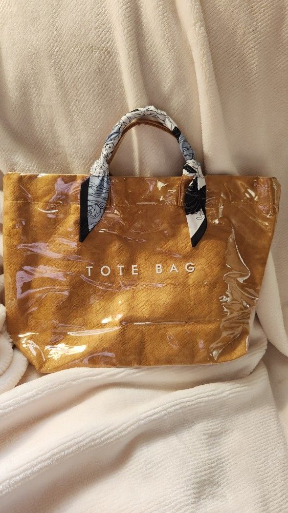 Tote Bag With Purse Scarf