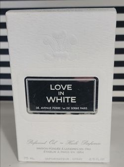 Unopened Creed Love in White Perfumed Oil 75ml