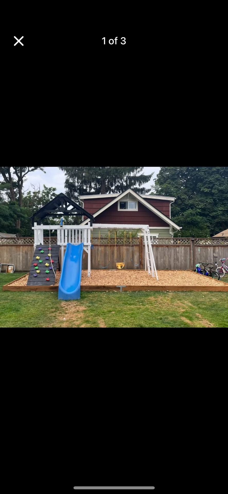 Large Cedar Play Set