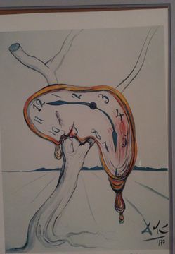 Salvador Dali print 24”X18”