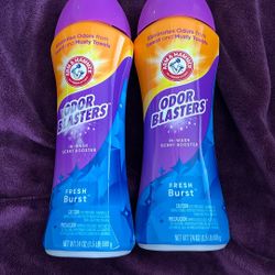 2 Arm & Hammer Odor Blasters In Wash Scent Booster