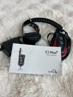 Dogtra iQ PLUS Remote Dog Training Collar System Tested Working + Charger