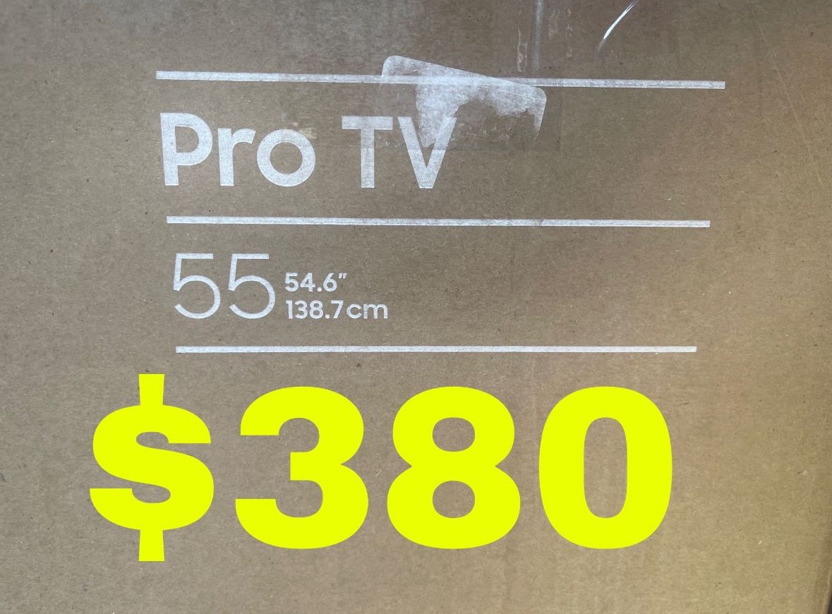 Samsung 55 Pro TV 4k