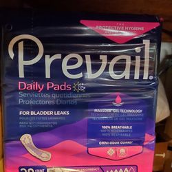 PREVAIL 39 COUNT LONG DAILY PADS HAVE SEVERAL 