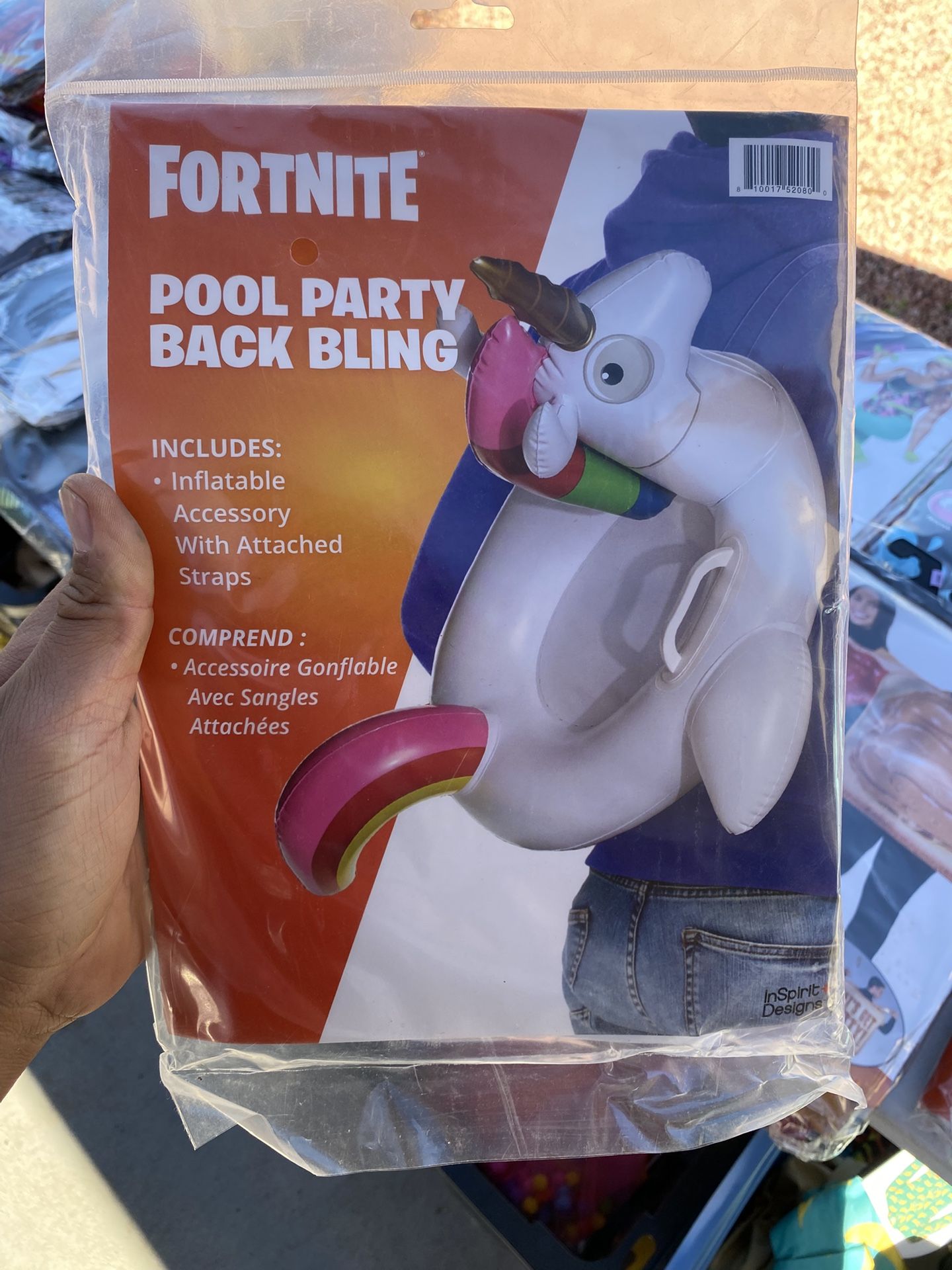 Fortnite Pool Party Back Bling