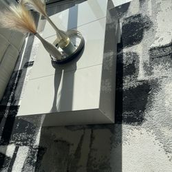 Modern Glossy Coffee Table(Grey)