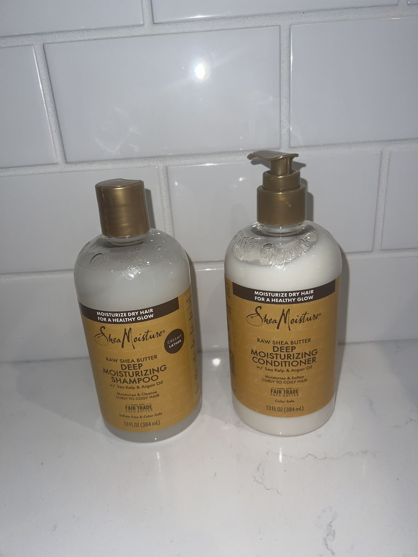 Shea Moisture Shampoo And Conditioner 
