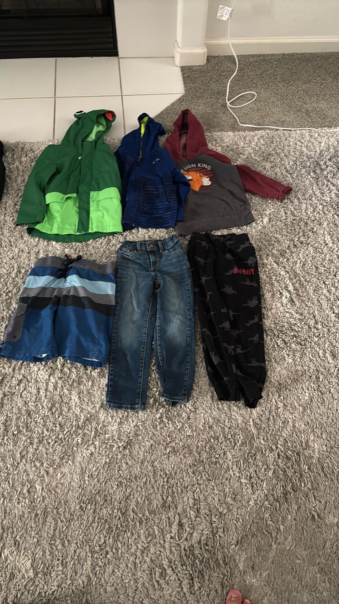 Shirts, Pants, Jackets And Shorts