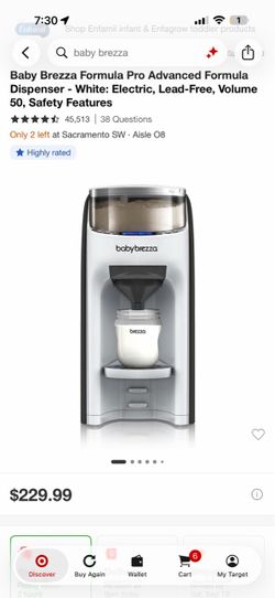 BRAND NEW Baby Brezza Formula Pro