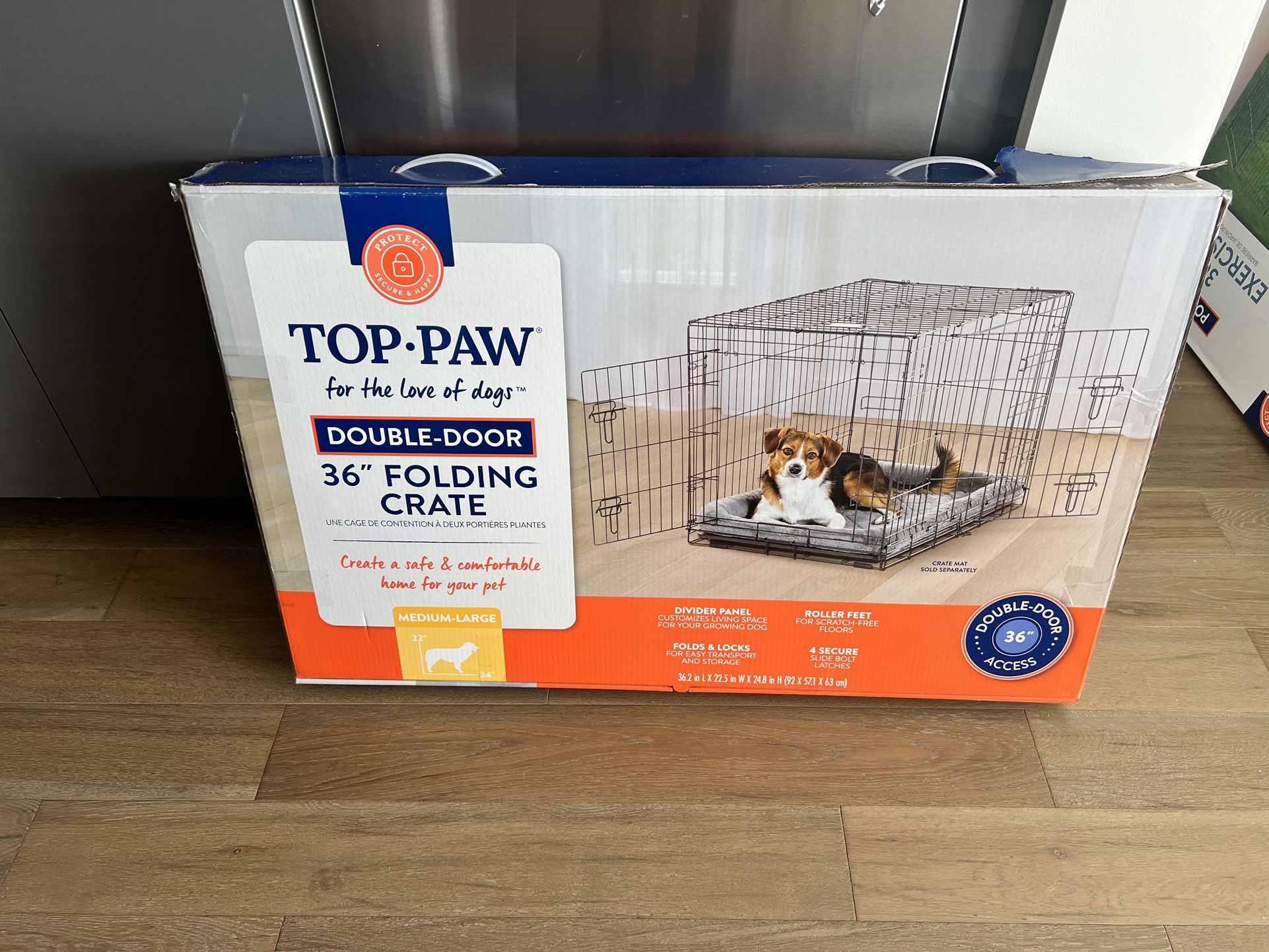 Double Door Dog Crate