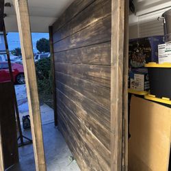 Wooden Back Drop 
