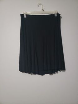 Women's 2XL Black Skirt 