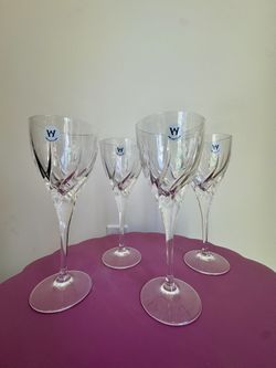 Wedgwood Crystal Red Wine Glasses - Set Of 4 