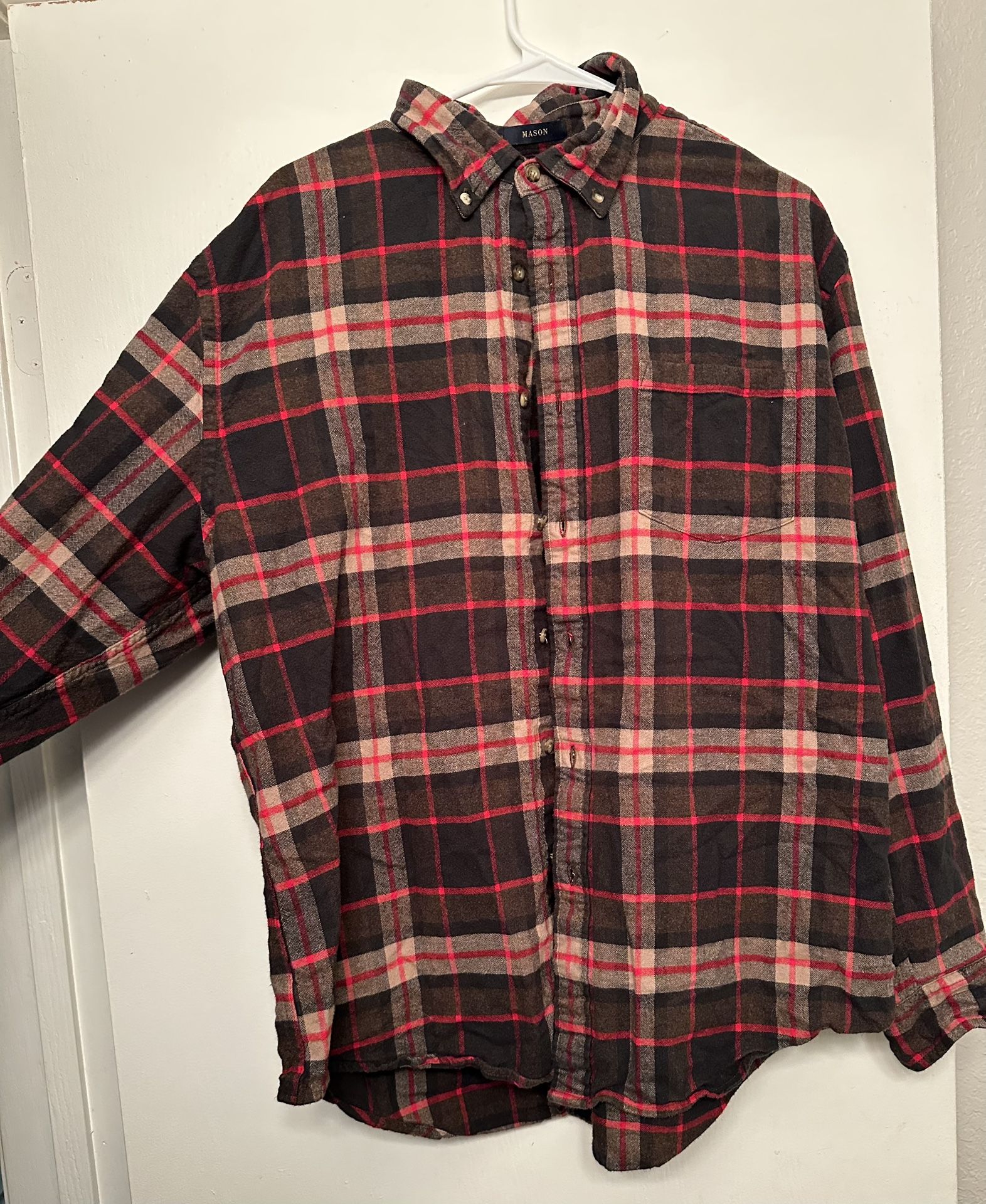 Vintage Pendleton plaid flannel Men’s XL