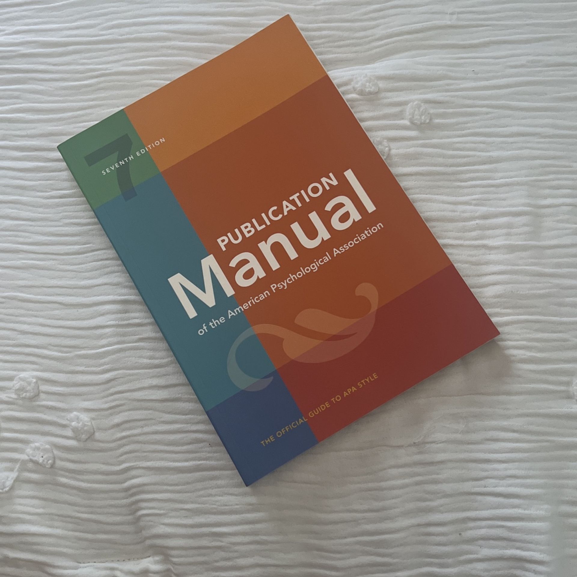 Publication Manual APA7