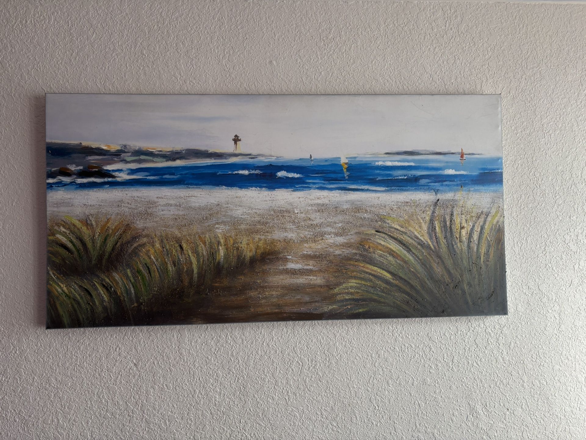 Beach Painting Pier 1