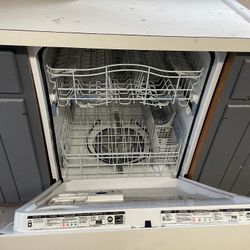 White Dishwasher 