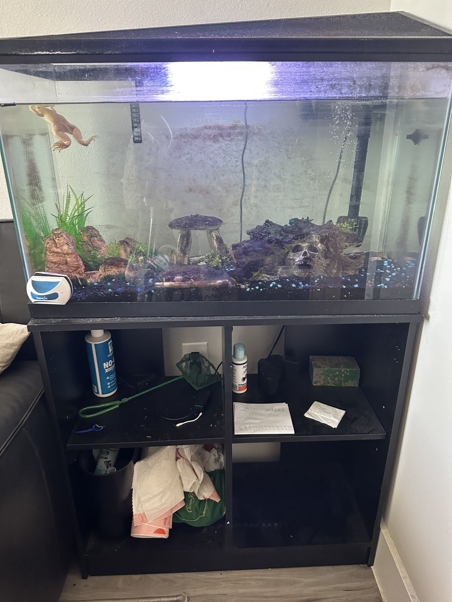 Aquarium W/ Stand & Filter