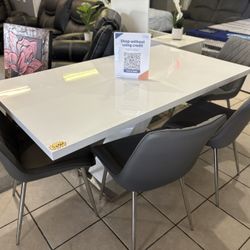 Dining Set 🤩 New 4 Chairs 