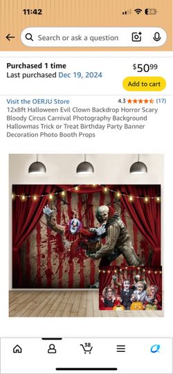 12x8 Carnival/Circus Backdrops