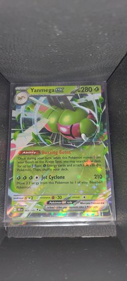 Yanmega ex Pokémon Card 003/182 Holo Rare