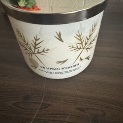 Pumpkin S’mores Bath And Body Works Candle New 