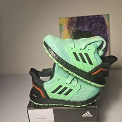 Size 6c - Kids Green Adidas - $40