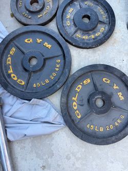 Olympic weights and bar