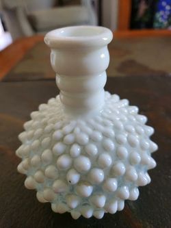 Vintage Hobnail Opalescent Perfume Bottle