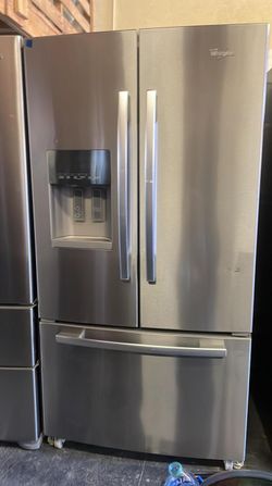 Whirlpool 3 Door Stainless Steel Fridge

