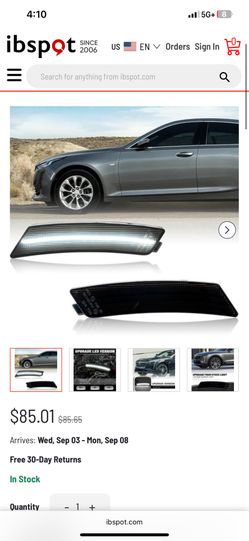 Cadillac Ct5 Clear Side Markers 2022-2025