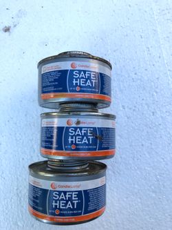 Safe heat 3 cans Chafing Dish Fuel