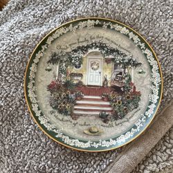 Plate. Cherish Your Family