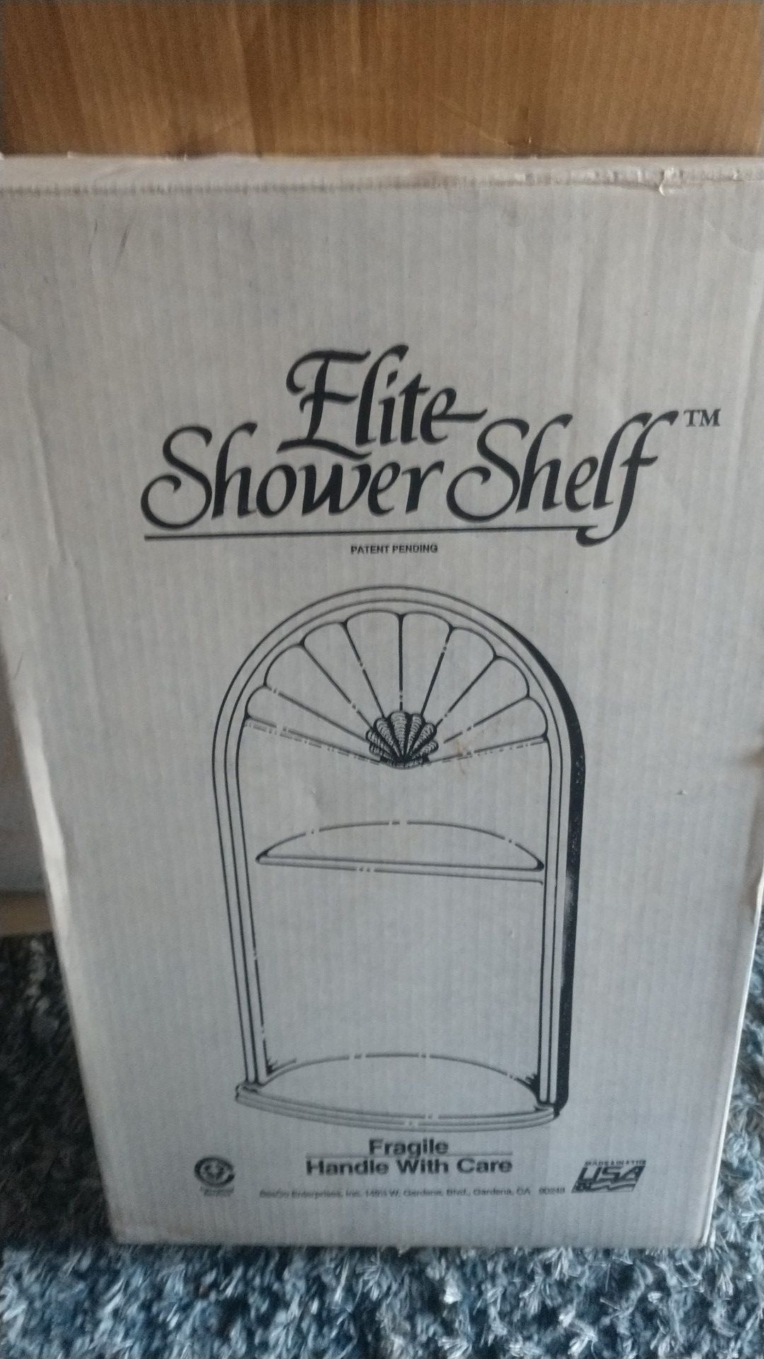 Elite shower shelf