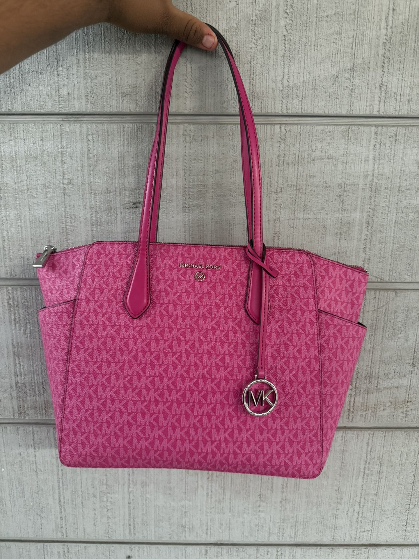 MICHAEL MICHAEL KORS Marilyn Medium Signature Logo Tote Bag