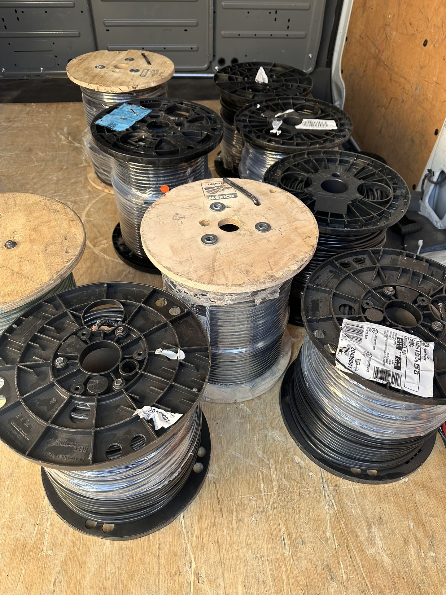 #4 Stranded 500ft THHN Copper Wire 
