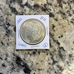 1921 SILVER MORGAN DOLLAR 