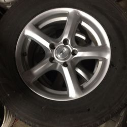 two Pirelli scorpion P235/70R16 Tires With  Sport Rims