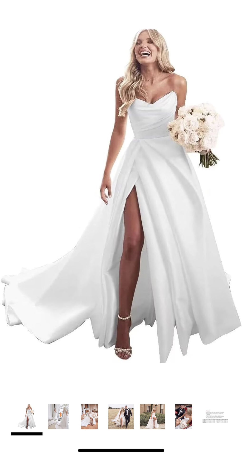 Wedding Dress White 