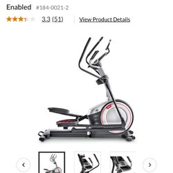 Nordic Track E9.5i Elliptical Machine/ Trainers-iFit Enable