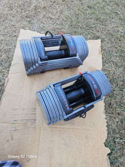 Powerblock Dumbells 70lbs