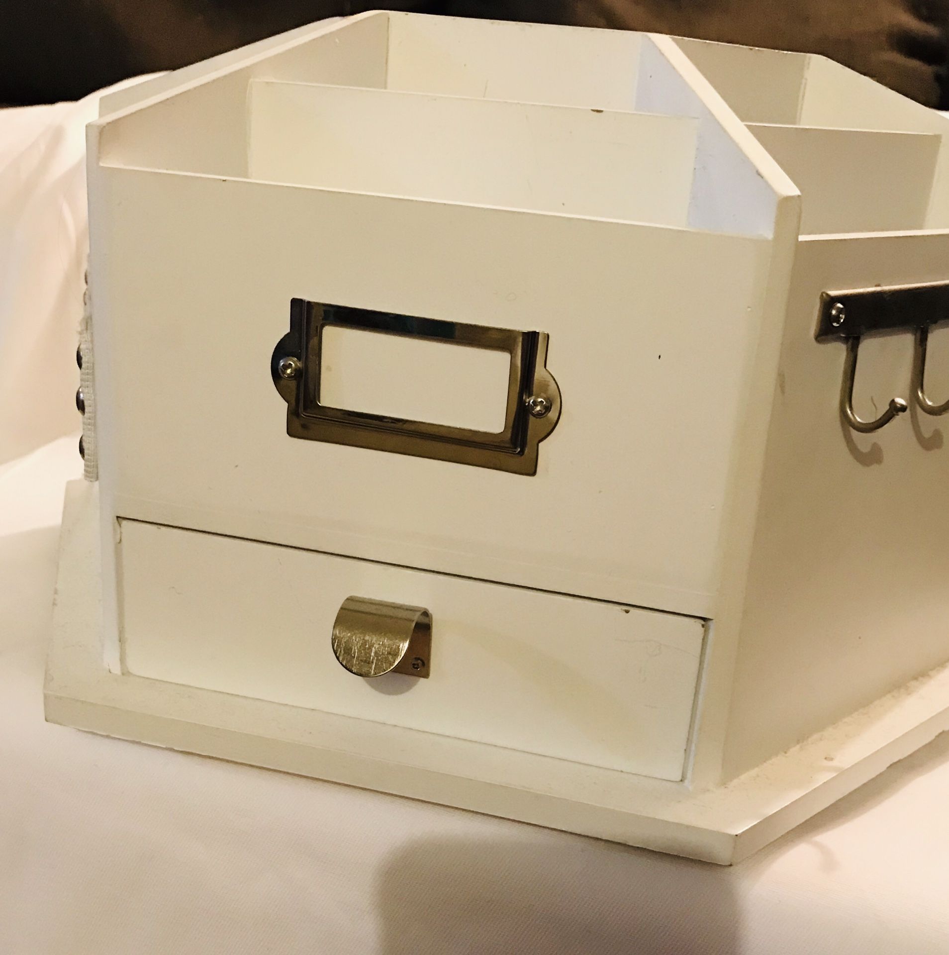 White Craft Organizer from Michaels