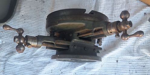 Vintage Mastercraft Tools X/Y AXIS Mill Drill Rotary Table For Drill Press