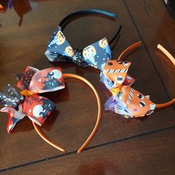 Halloween Bow Headbands 